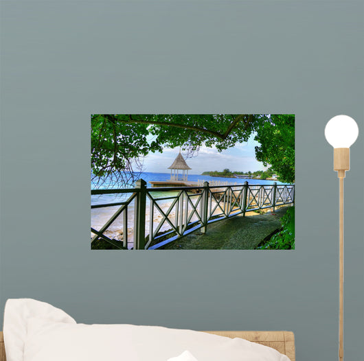 Pier Montego Bay Jamaica Wall Decal Design 1