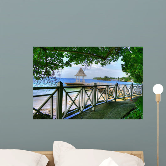 Pier Montego Bay Jamaica Wall Decal Design 1