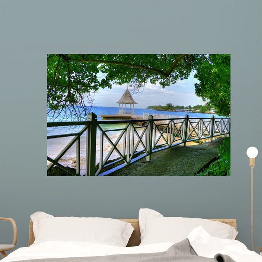 Pier Montego Bay Jamaica Wall Decal Design 1