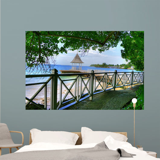 Pier Montego Bay Jamaica Wall Decal Design 1