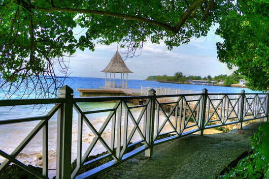 Pier Montego Bay Jamaica Wall Decal Design 1