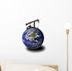 Oil Derrick Earth Wall Decal