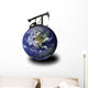 Oil Derrick Earth Wall Decal