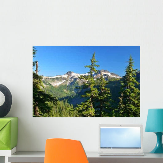 Mountain Landscape Wall Decal Design 4
