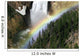 Yellowstone Waterfall Rainbow Wall Decal