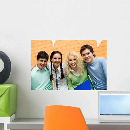 Joyful Teenagers Wall Decal