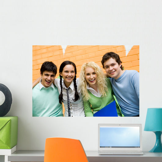 Joyful Teenagers Wall Decal