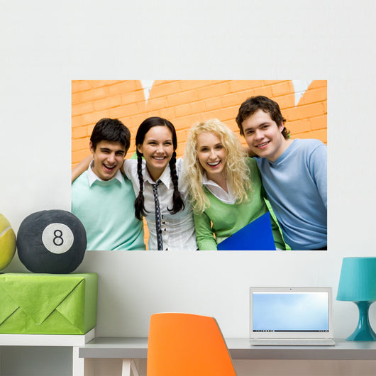 Joyful Teenagers Wall Decal