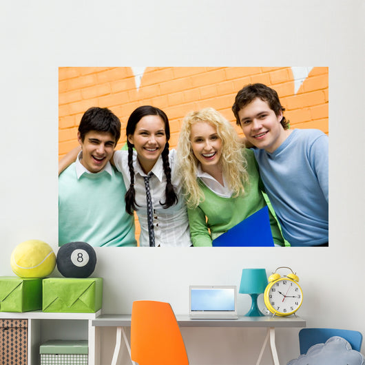 Joyful Teenagers Wall Decal
