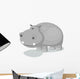 Hippo Wall Decal