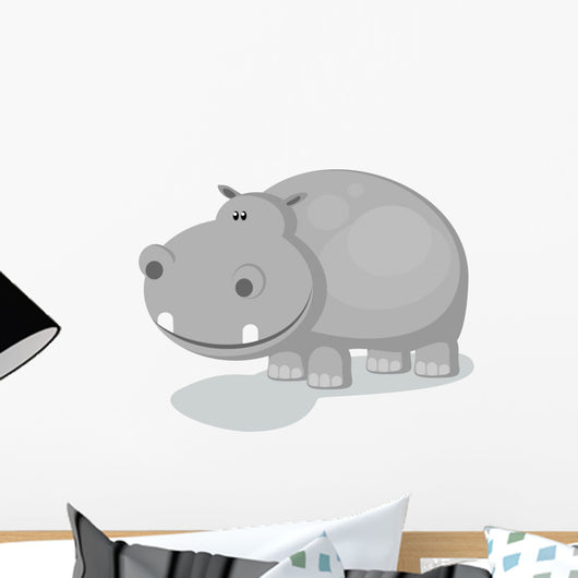 Hippo Wall Decal