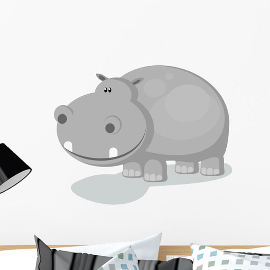 Hippo Wall Decal
