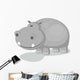 Hippo Wall Decal