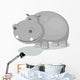 Hippo Wall Decal
