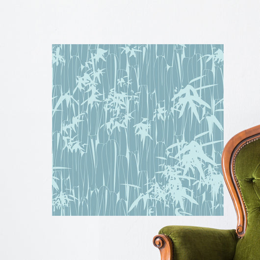 Seamless Bamboo Wall Decal