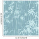 Seamless Bamboo Wall Decal