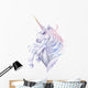 Cute Pastel Watercolor Unicorn Wall Decal