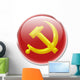 Button Communism Wall Decal