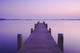 Blue Sunset with Jetty Wall Decal