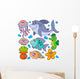 Aquatic Animals Collection Wall Stickers Wall Decal
