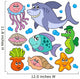 Aquatic Animals Collection Wall Stickers Wall Decal