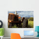 Old Farm Tractor Wall Decal