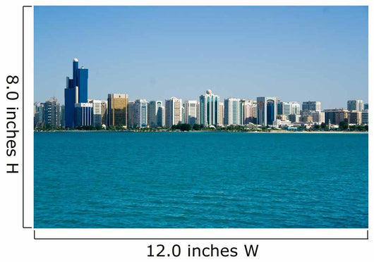 Views Abu Dhabi Wall Decal