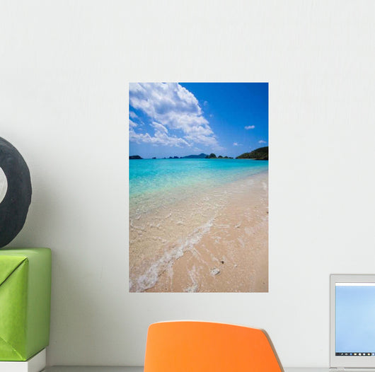 Clear Waters Okinawa Beach Wall Decal