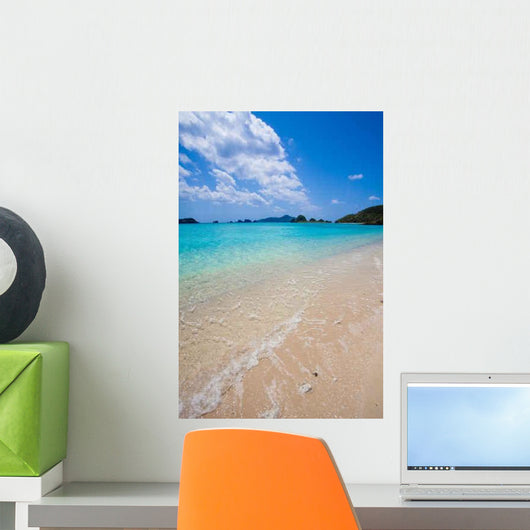 Clear Waters Okinawa Beach Wall Decal