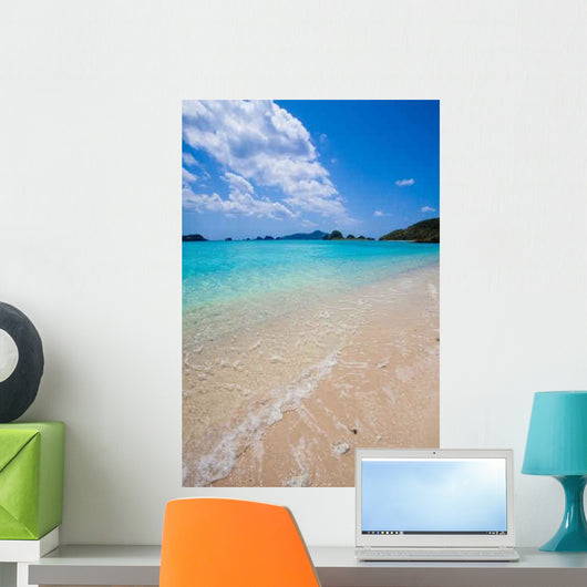 Clear Waters Okinawa Beach Wall Decal