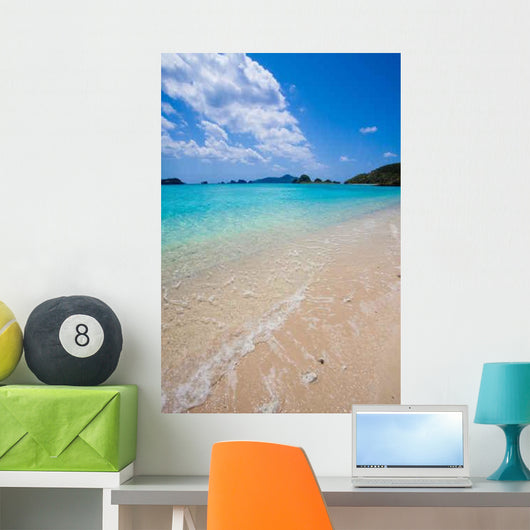 Clear Waters Okinawa Beach Wall Decal
