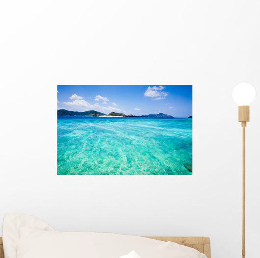 Blue Clear Waters Okinawa Wall Decal