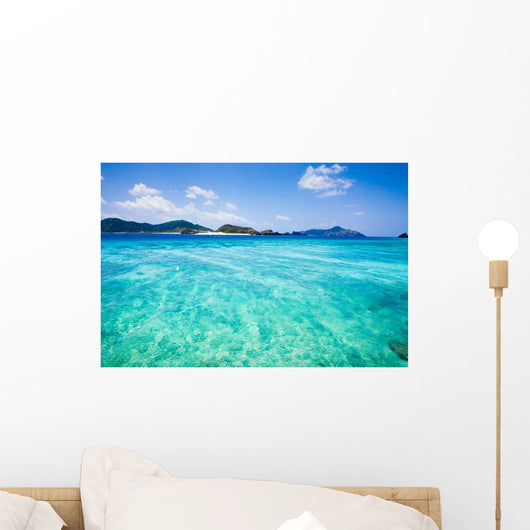 Blue Clear Waters Okinawa Wall Decal