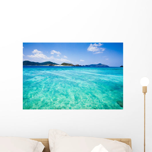 Blue Clear Waters Okinawa Wall Decal