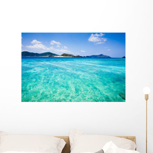 Blue Clear Waters Okinawa Wall Decal