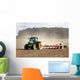 Field Work-tractor with Plug Wall Decal