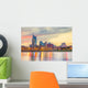 Nashville Tennessee Downtown Evening Skyline Wall Decal