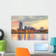 Nashville Tennessee Downtown Evening Skyline Wall Decal