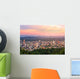 Downtown Portland Oregon Sunset Wall Decal