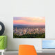 Downtown Portland Oregon Sunset Wall Decal