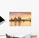 Downtown Louisville Morning Skyline Wall Decal
