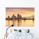Downtown Louisville Morning Skyline Wall Decal
