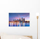 Downtown Louisville Evening Skyline Wall Decal