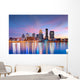 Downtown Louisville Evening Skyline Wall Decal