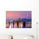 Downtown Louisville Bridge Skyline Wall Decal
