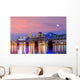 Downtown Louisville Bridge Skyline Wall Decal