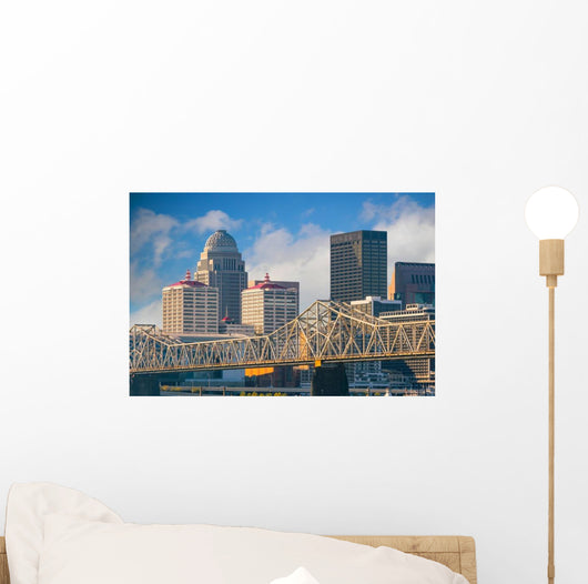 Downtown Louisville Skyline Wall Decal