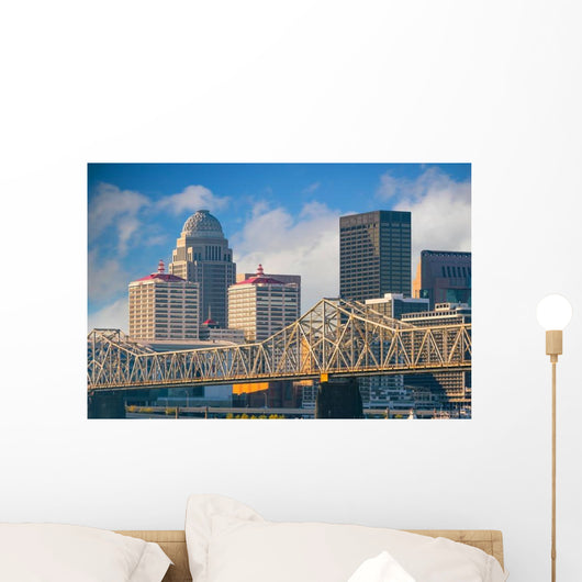 Downtown Louisville Skyline Wall Decal