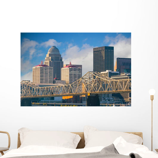 Downtown Louisville Skyline Wall Decal
