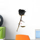 Black Rose Wall Decal